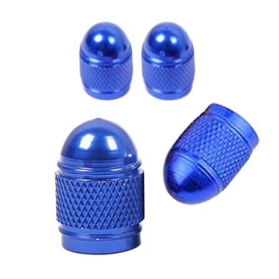 Fashionable 4Pcs Dust-proof Valve Caps for Car Bike Cycle Truck Aluminum Tyre Air Port Cover
