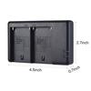 FB NP F550 Camera Battery Charger 2 Channel Micro USB Input for Sony F750 F770 F960 F970 F550 F530 F330 F570 FM50 FM70