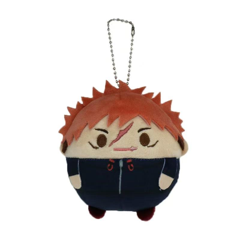 New Jujutsu Kaisen Plush Keychain 13cm Plushies Stuffed Doll Toys Fushiguro Megumi Itadori Yuji Okkotsu Yuta Zenin Naoya Choso