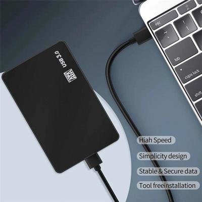 Θήκη σκληρού δίσκου USB 3.0 έως 2,5 ιντσών SATA σκληρός δίσκος SSD περίβλημα 5 Gbps Εξωτερικός σκληρός δίσκος Δίσκος για φορητό υπολογιστή Smartphone PC Laptop