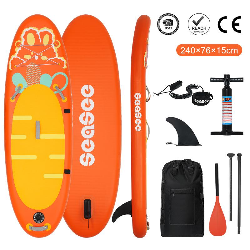 Lanko Inflatable Paddle Board - Universal PVC SUP for Surfing & Paddling