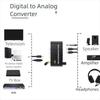 Mit Bluetooth 5.1 Empfänger Digital-zu-Analog Audio Konverter für TV, Gaming, CD-Player, MP3