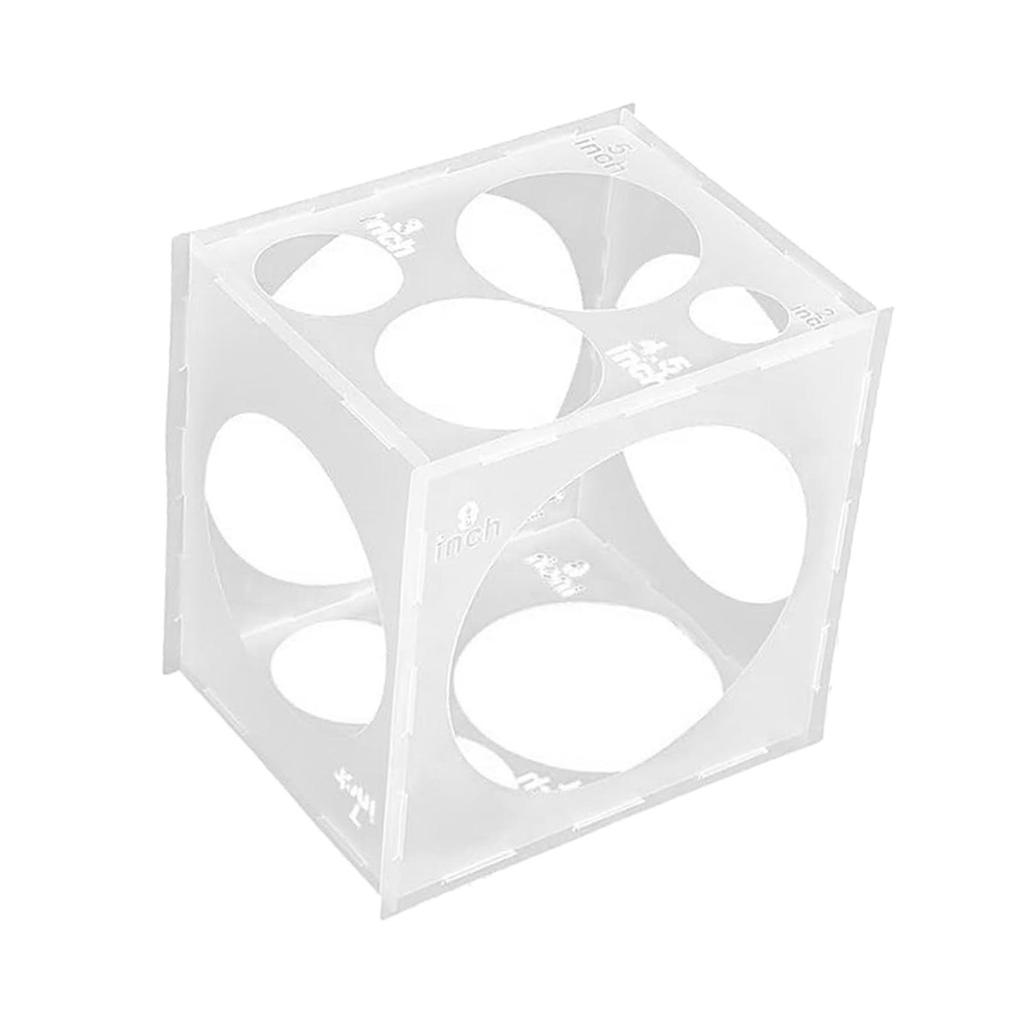 Balloon Sizer Box Cube Balloon Columns Home for Christmas Events Graduation