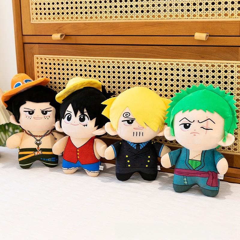 One Piece Plush Toy Luffy Ace Zoro Sanji Collectible Gift For Fans
