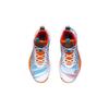 Li Ning Ling Ren I Team Shock Absorption Non-Slip Wear-Resistant Lightweight Support Low-Top Basketball Shoes Kids Sneakers Blue White YKBR038-3