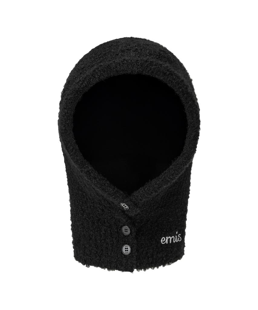 Imiseu Button Balaclava-Black