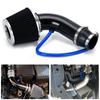VR- Universal 3" 76mm Luftfilter & Kaltluftansaugrohr Turbo Ansaugrohr Schlauch Kit Mit Luftfilterkegel VR-AIT28+IMK14