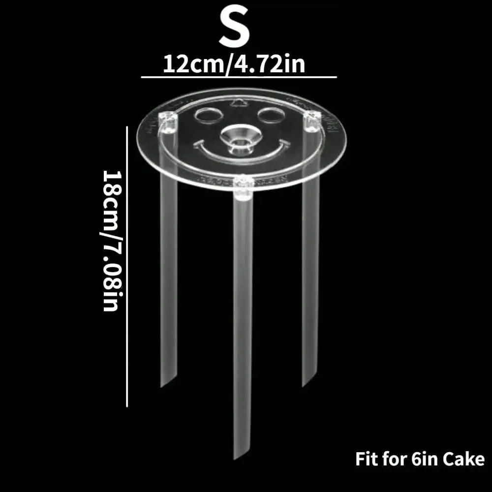 

Round Cake Pan Stand DIY Craft Baking Tools Multi-Layer Support Spacer Stand Dessert Frame Kitchen Pastry Decorative Spacer