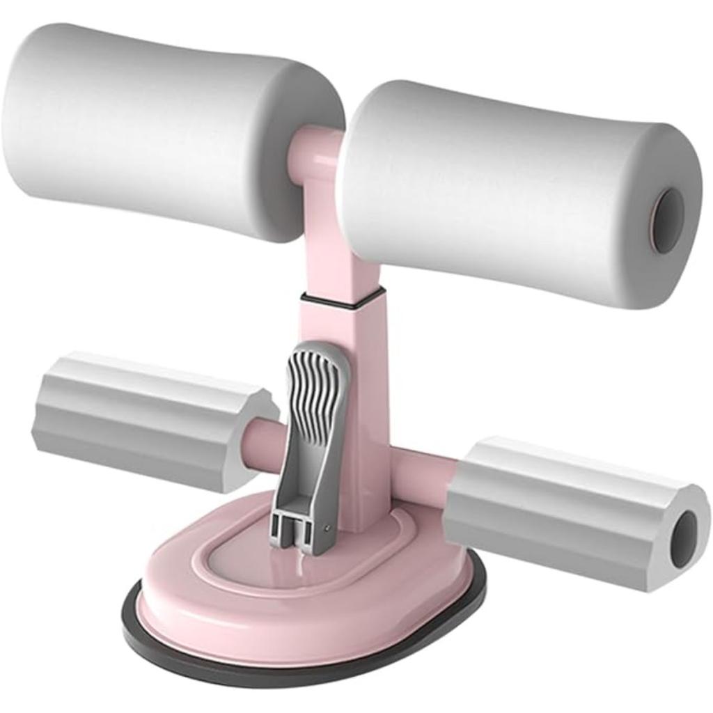 Fitness Bar Sit-up Tool Natural Rubber Training Tool Waist Belly Exercise Grey