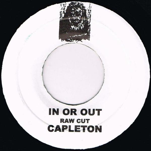 

7inch Record CAPLETON - In Or Out none Not On Label Jamaica Reggae, Ska & Dub Used