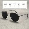 3PCS Vintage Metal Men Sunglasses Brand Designer Sun Glasses Women Female Classic Driving Eyewear