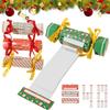 4PCS Christmas Money Gift Box Candy Shape Party Favors Christmas Surprise Money Puller Bag Christmas Candy Box For Kids