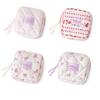 Zipper Cosmetic Storage Bag Quilted Cosmetic Pouch Portable Lipstick Organizer Pouch