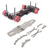 RC Car Chassis Plate High Flexibility Carbon   Chassis Plate Accessory for SNRC R3G 1:10 RC Station Wagon