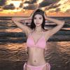 Women's High-End Two-Piece Bikini - Pure Desire Sexy Style for Photoshoots & Hot Springs