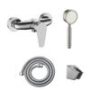 304 Stainless Steel Bathtub Shower Faucet Simple Single-function Cold and Hot Concealed Shower Head Set for Home Use