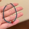 Stretchable Beaded Bracelet With Vintage Color Pattern Portable Stackable Jewelry Accessory for Adults Stylish Outfits