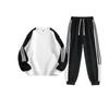 Autumn and Winter Couple's Loose Hoodie Two-piece Set Men Sports Suit