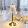 1 Set Dimmable Bar Counter Bedroom 3 Color Bedside Gold Led Table Lamp Touch Usb Rechargeable Desk Light