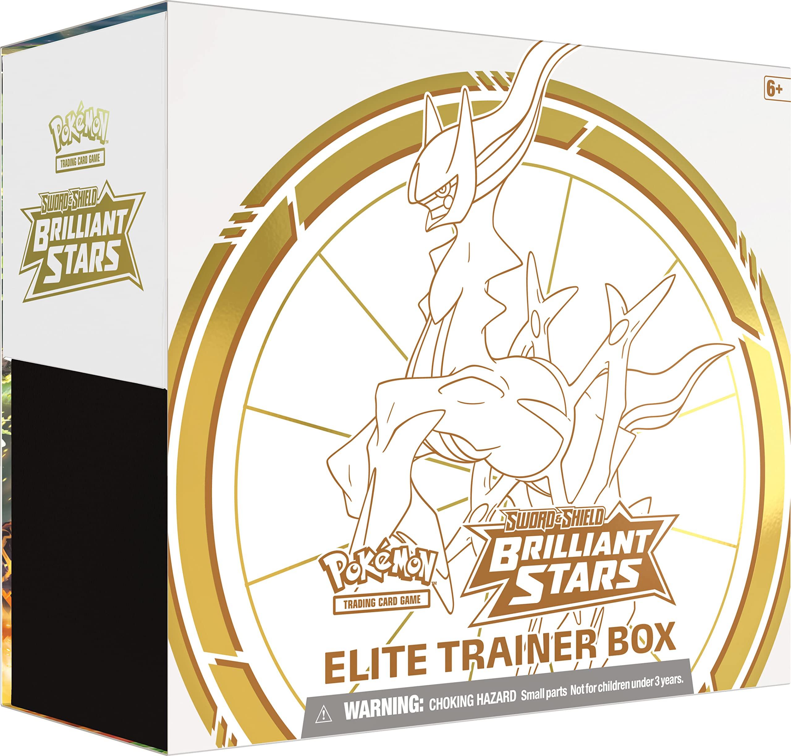 

Trading Card Sword Shield Brilliant Stars Elite Trainer Box Card Game Pokémon Game & [English Version]