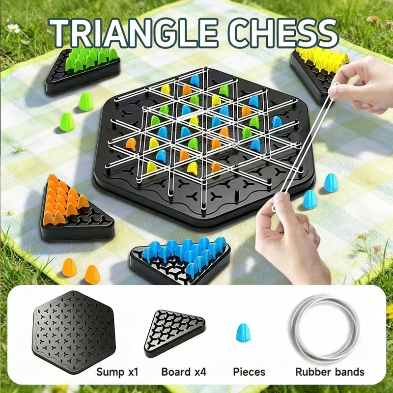 Chain Triangle Chess Splendor Duel Board Game Tabletop Strategy Game for Kids and Adults Fun Family Game Educational Travel Gift