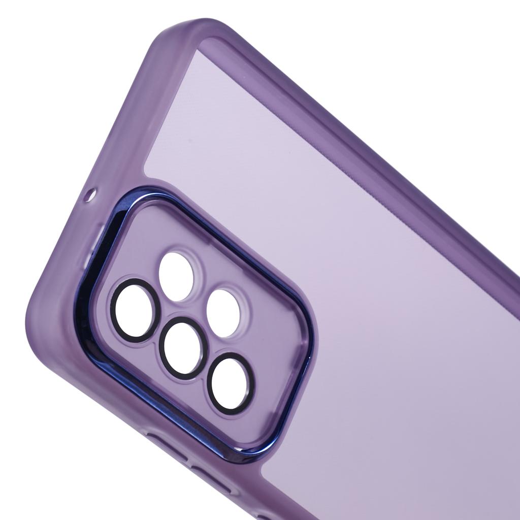 DKSM Series For Samsung Galaxy A52s 5G/A52 5G/A52 4G Case Electroplated Camera Frame TPU Phone Cover