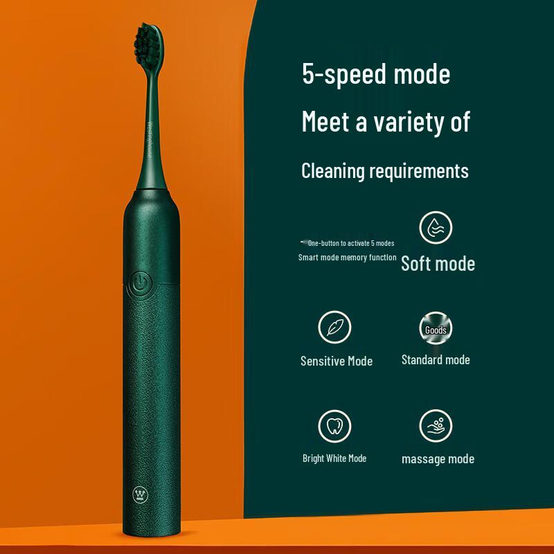 Westinghouse WT-301G Sonic Electric Toothbrush Gift Set CN Plug (adapter Included)