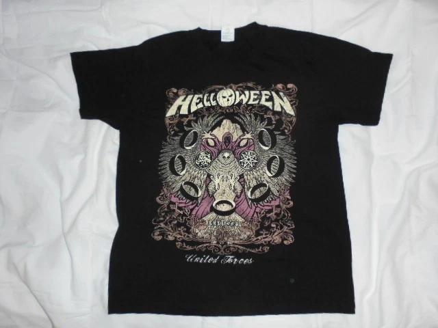 HELLOWEEN 2023 United Forces Japan Tour T-Shirt Size M Keeper Eel Type C Metal L