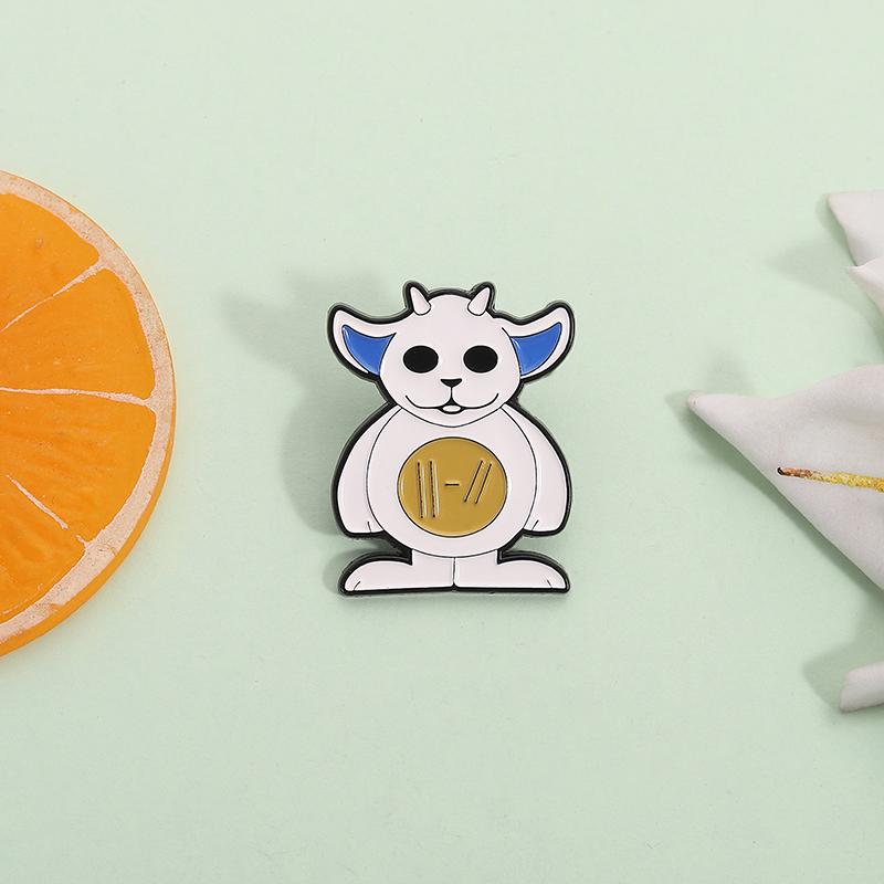 Pilot Zeichentrickfigur Emaille Anstecknadeln Custom Niedliche Tiere Broschen Reversabzeichen Kleidung Lustiger Schmuck Geschenk für Kinder Freunde