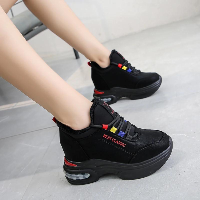 Модные женские вулканизированные туфли с толстой подошвой 2024 года — фото 3