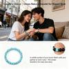 Noter Handmade Blue Bowlite Lava Obsidian Sustainable Stone Bracelet Men Women Couple Best Choice Perfect Gift Idea Beaded Joias