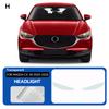 Per Mazda CX30 CX-30 -2025 Pellicola per Fari Pellicola per Specchietti Retrovisori Pellicola Protettiva per Montanti B C TPU Pre-tagliata Antigraffio Riparativa Trasparente