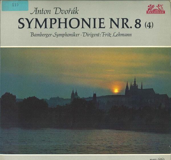 

LP Record FRITZ LEHMANN BAMBERGER SYMPHONIKE Dvorak Symphonie Nr8 Gdur Op88 89692 HELIODOR Germany Classical Used