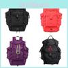 Color Solid Fashionable Large Capacity Student Backpack For Outdoor Sports