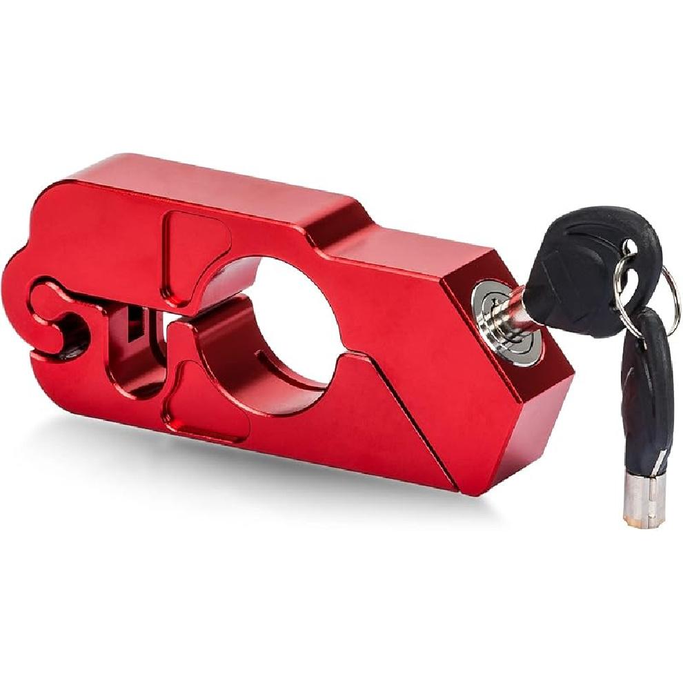 PSLER Motorcycle Handlebar Lock A Grip Throttle Brake Lock to Secure Motorcycles Mopeds Scooters ATV Street Bike Dirt Bike Motorbike in Under 5
