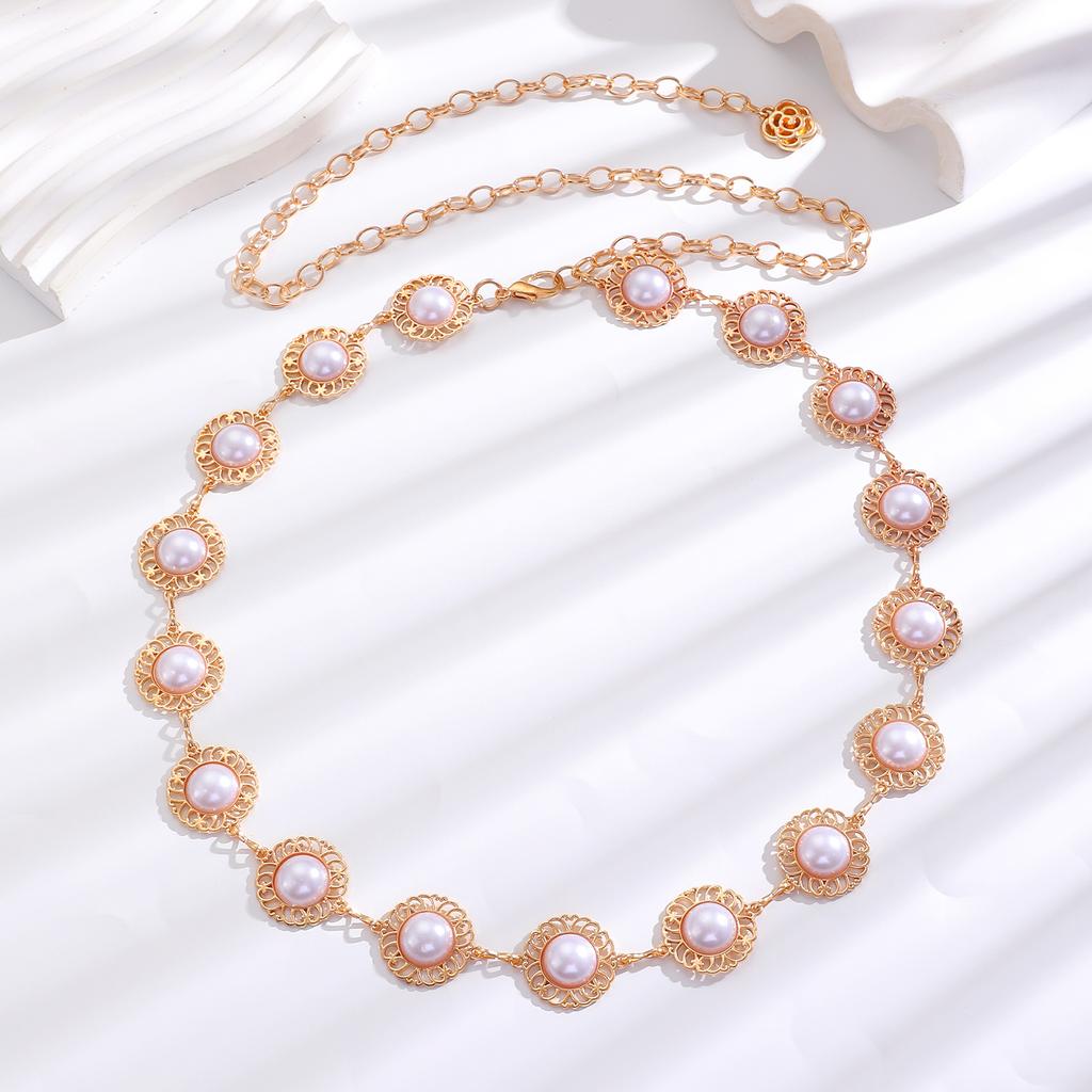 Retro Geometric Fringe Coin Waist Chain For Women Fashion Decorative Belly Dance Dress Ethnic Style Belt