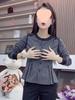 2025 Autumn Women's Plaid Cardigan: French-Inspired, Age-Defying, Korean Fashion Long Sleeve Top