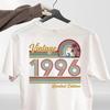 Maglietta Vintage Edizione Limitata 1996 30° Compleanno Grafica Retrò Regalo Tee UK