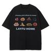Streetwear Zabawny T-shirt z grafiką Bawełniany T-shirt Unisex Topy Koszulki Letnie Krótkie Rękawy T-shirt