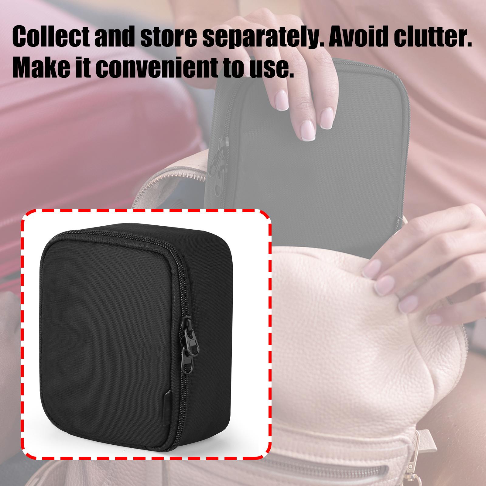 

Portable Wireless Charging Carrying Case Organiser Travel Storage Bag for Universal Charging Devices and Accessories 1