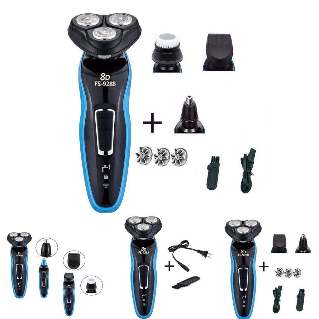 Feipu Xing 8d-9288 Electric Shaver Beard Trimmer Nose Hair Clipper Haircut Scissors