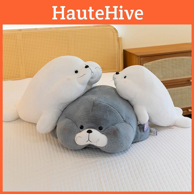 Dog Plush Sea Toy Pillow Cartoon Stuffed Animal Doll Decoration Kids Gift Cute