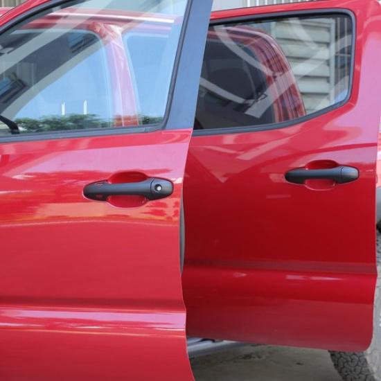 Matte Black ABS Side Door Handle Cover Trim For Toyota Tacoma 2015-