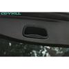 Rear Trunk Bezel Handle Grab Trim Ring For Jeep Compass 2014-2018 Bright Black