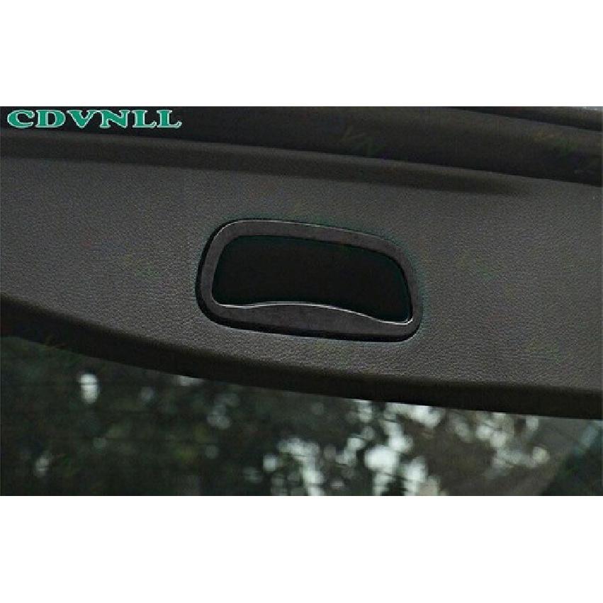 Rear Trunk Bezel Handle Grab Trim Ring For Jeep Compass 2014-2018 Bright Black