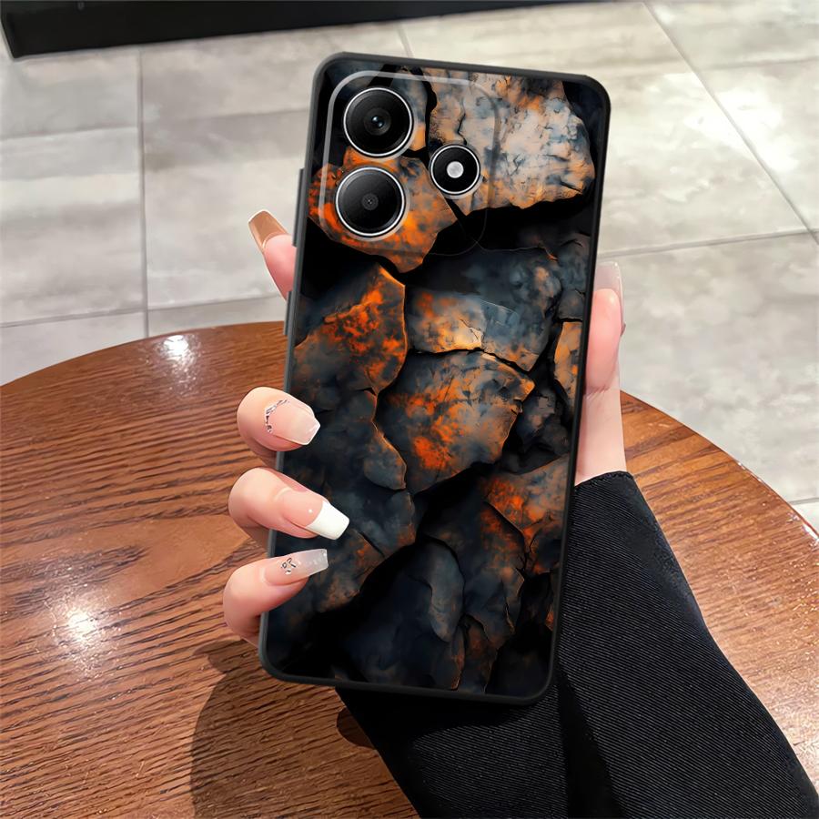 

Мягкий чехол-бампер с ретро-дизайном под ржавчину для Xiaomi Redmi Note 9s 11 13 12 Pro Plus 10S 11S 10 9 8 Pro 12S Redmi Note 9