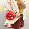 Süße Labyrinth-Geh-Pilz-Plüschtiere Tasche Schulter-Crossbody-Tasche Für Mädchen Kreatives Cartoon-Weiches Spielzeug Handtasche Tägliche Ausflüge