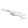 Two Pieces of New Stock Grafting False Eyelashes Tweezers Stainless Steel Eyelash Clamps Hot Glue Eyelash Clamps Eyebrow Auxiliary Tools