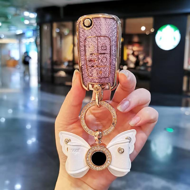 Car Key Case Cover Shell For Chevrolet Monza Cavalier Camaro Trax Sail Aveo Malibu Lova Car Key Bag Cars Accessories Key Bag
