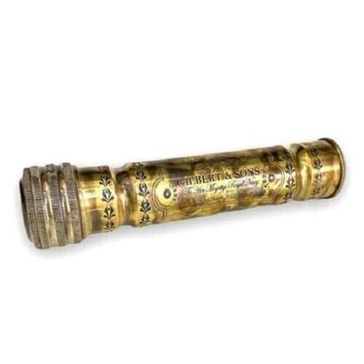 Antique Maritime Brass Kaleidoscope Nautical Collectible Gift